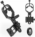 3-Axis Spotting Scope Phone Adapter & Telescope Phone Mount, Universal Spotting by binoculars