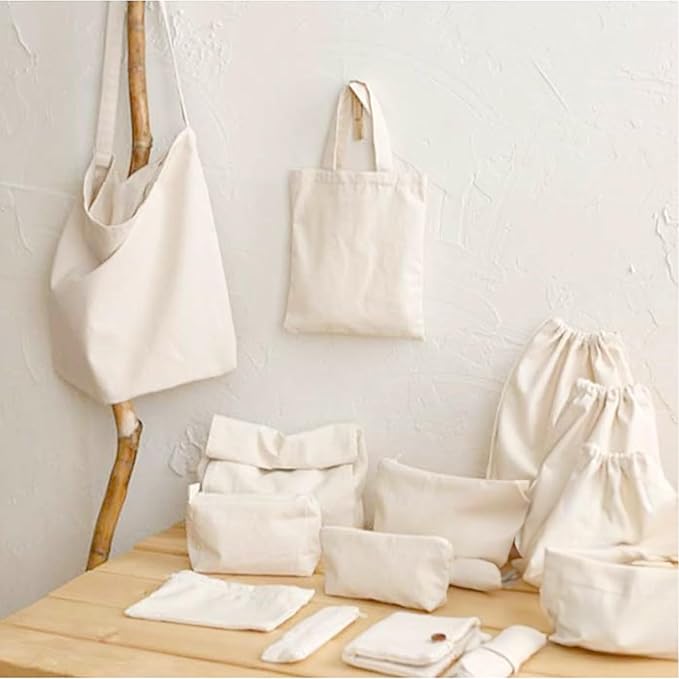 Barcelonetta | Canvas Fabric | Cotton Duck | Thick & Heavy | Natural 12oz | - Image 5