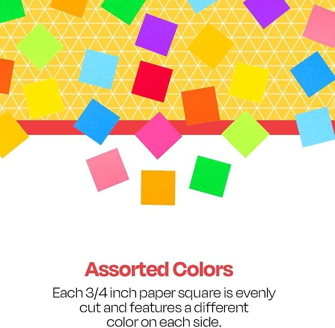 School Smart Spectrum Square Mosaic, 3/4 in - Image 6