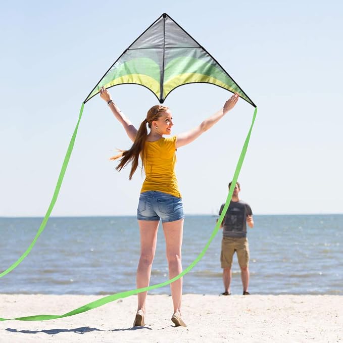 Mint's Colorful Life Delta Kite - Image 6