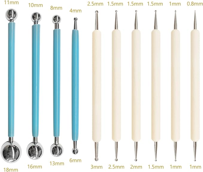 10Pcs Dotting Tools, Ball End Dot Art Tools - Image 5
