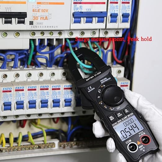 ZT-QS9 clamp Meter dc T-RMS 6000 Counts Multimeter Tester Measuring Starting Current The Clamp Multimeter AC DC Current Voltage Diode Tester Digital multimeter Tester Voltmeter diode Meter