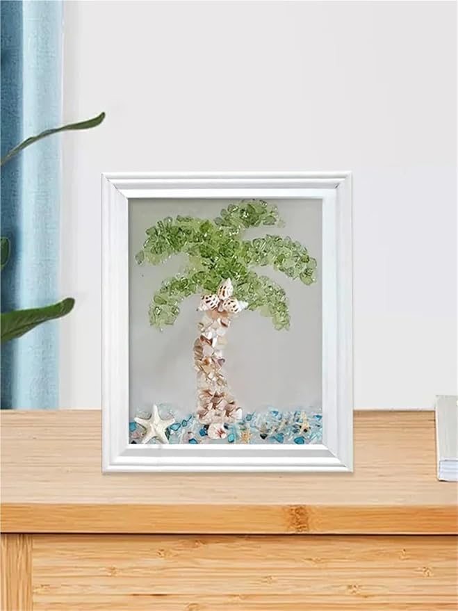 LYJZYXGS Sea Glass Art Kit, DIY Mosaic Arts and Craft Kits Ocean Painting Kit - Image 5