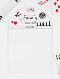 Acrylic Engraved Game Night Score Tracker, Transparent by New+valley+warbler
