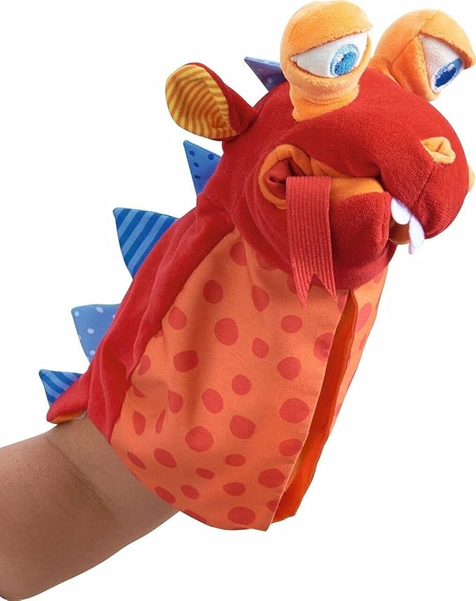 HABA Glove Puppet Eat it Up Dragon - Image 5