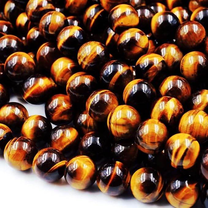 Zenkeeper 108 Pcs Tiger Eye Beads - Image 3