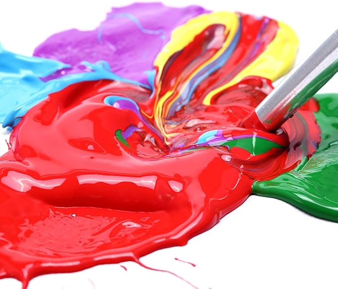 GOTIDEAL Acrylic Paint Champagne Flesh Tubes Non Toxic Non Fading, Rich Pigments - Image 7