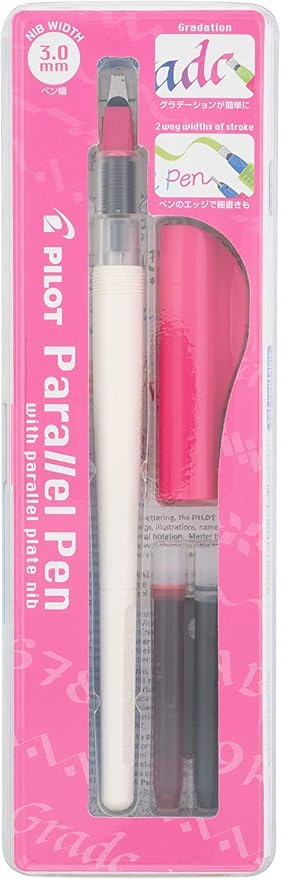 Pilot Parallel Pen Premium Caligraphy Pen Set, 3.0mm Nib - Image 3