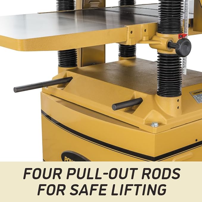 Powermatic 20-Inch Planer, Helical Cutterhead, 5 HP, 230/460V 3Ph (Model 209HH)