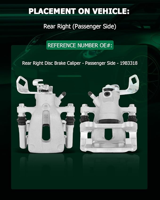 SCITOO 19B3318 Rear Right Disc Brake Caliper Assembly w/Bracket For Mini For Cooper 2007-2015