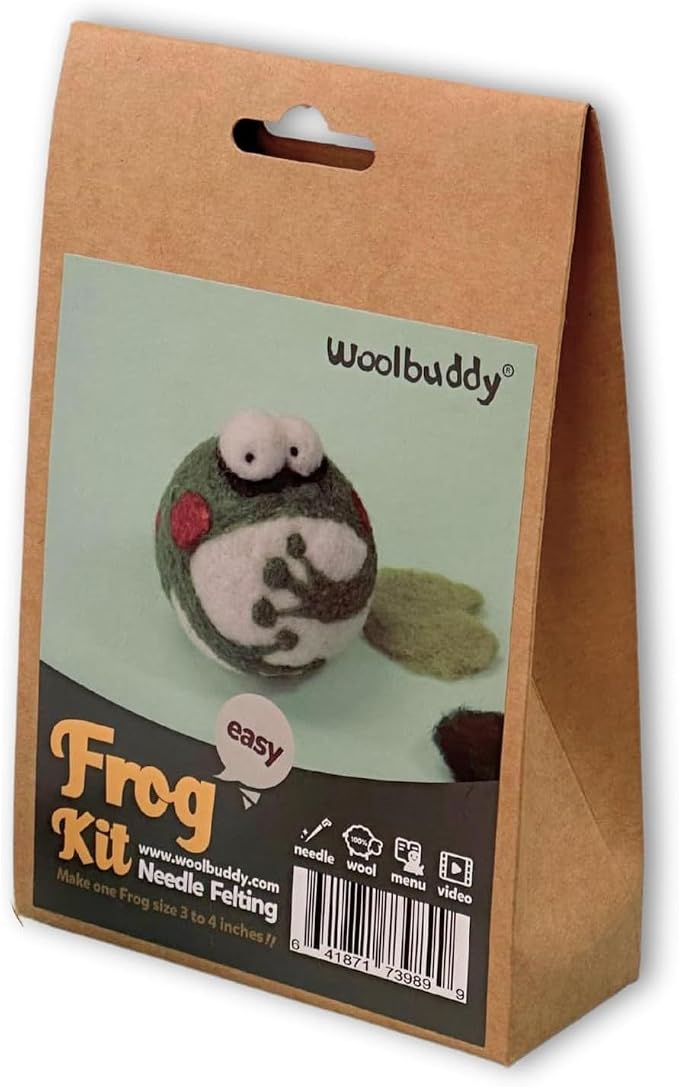 Woolbuddy Needle Felting Kit for Beginner Adults, Starter Set - Image 2