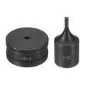 HARFINGTON Hydraulic Hole Punch Die Φ4mm Round Hole 40Cr Steel Electric Punching Kit for CH70 Electric Punching Machine, Black