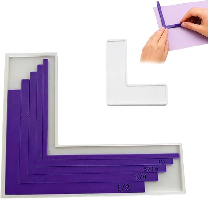 7pcs Paper Crafting Alignment Guides by Unknown
