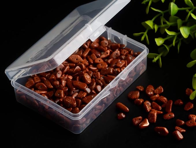 Natural Chip Stone Beads Gold Sandstone 5-8mm About 400 Pieces Irregular - Image 3