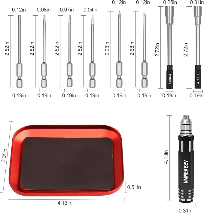 10 in 1 RC Model Repair Tools Kit - Image 7