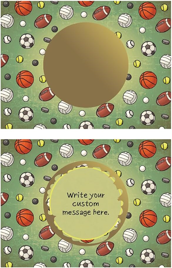 My Scratch Offs 20 Pack Sports Outdoor Activities Design DIY Make your Own - Image 5