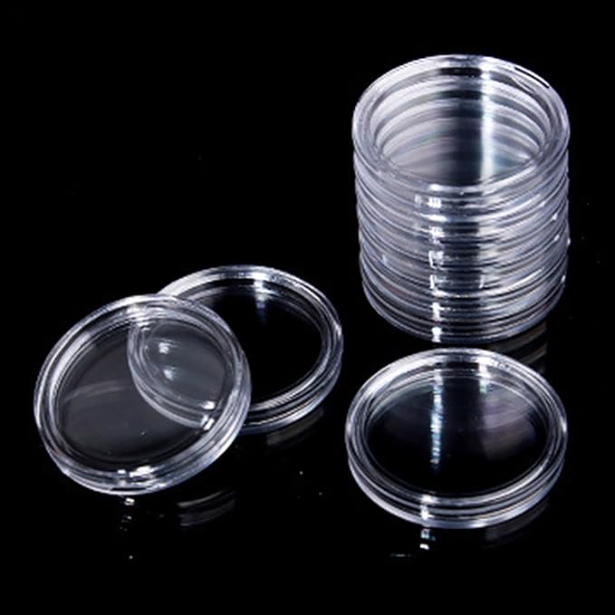 240 Pieces 30mm Coin Capsules Coin Holders - Image 7