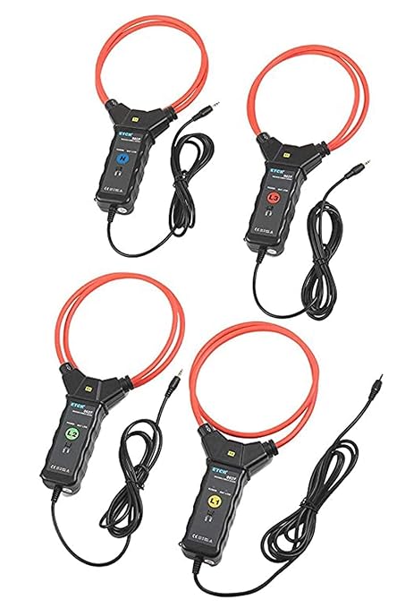ETCR5000 3 Phase Power Quality Analyzer Three Phase Multi-Functional Power Quality Logger with ETCR300F Ф300mm Current Clamp Sensor Range 10A-6000A