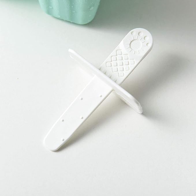 Popsicle Mould，Popsicle Maker Popsicle Molds 6 Pieces Silicone Ice Pop Molds - Image 9