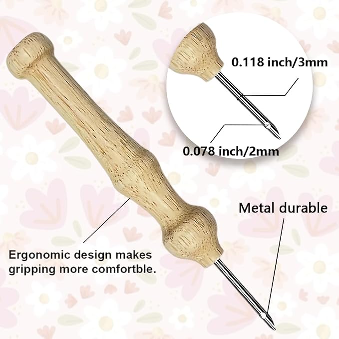 BEUNITONE Book and Flower Punch Needle Kit - Image 3