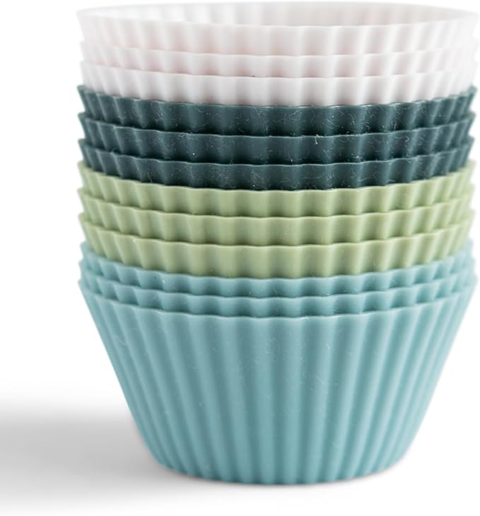 The Silicone Kitchen Reusable Silicone Baking Cup Silicone Muffin Liners by TheSiliconeKitchen