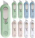 DIYSELF 8 Pack Mini Box Cutters, Safety Box Cutter, Box Opener, and Retractable by DIYSELF