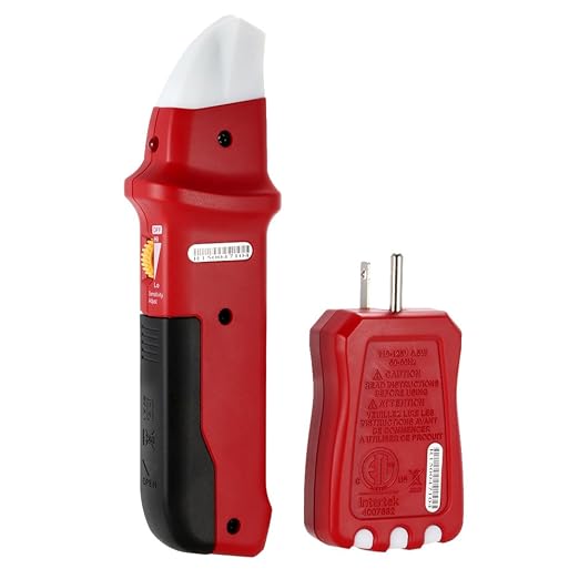 UNI-T UT25A Circuit Breaker Finder line Detector American Specification Socket Tester W/Analogue Receiver&LED Indicator Leakage Circuit Breaker