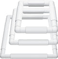 Janinka Embroidery Hoop 3 Pcs Cross Stitch Hoops and Frames White Rectangular by Janinka