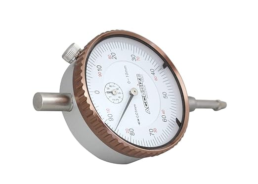 Accusize Industrial Tools 0-10 mm by 0.01 mm Metric Dial Indicators, P900-S001