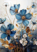 MjhRcll Floral Stamped Cross Stitch Kits, Counted Embroidery Needlepoint Kits by MjhRcll