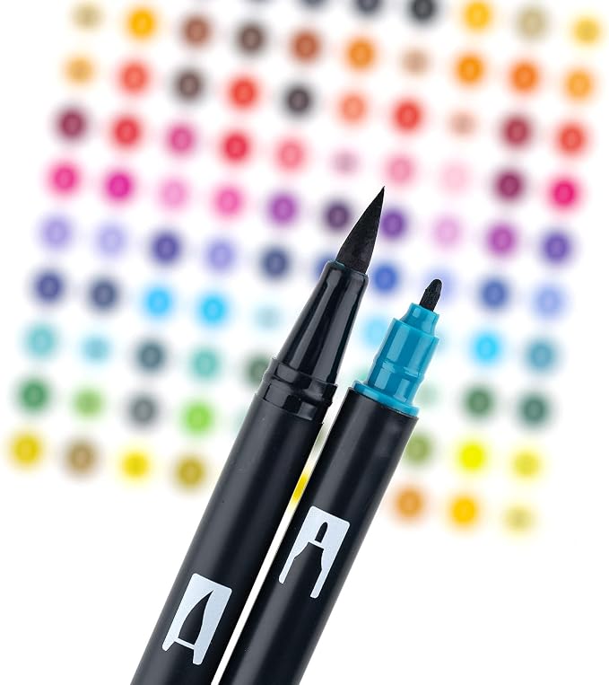 Tombow 56169 Dual Brush Pen Art Markers, Brush and Fine Tip Markers - Image 4