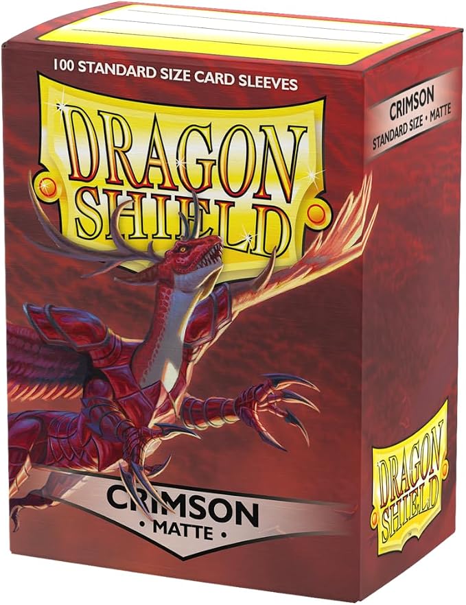 Dragon Shield | Standard Size Card Matte Sleeves | 100 CT by DragonShield