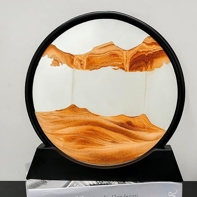 Moving Sand Art Liquid Motion, 3D Deep Sea Sandscape Color Quicksand Decor - Image 5
