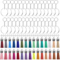 KINGFOREST 120PCS Acrylic Keychain Blanks Kit by Kingforest