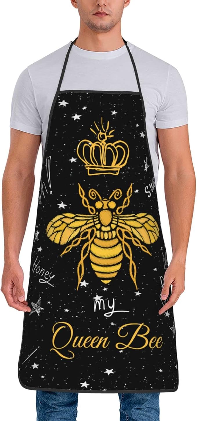 Apron Cooking Chef Work Shop Women Men Baking Decorations Painting Bbq Grilling - Image 2