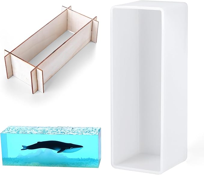 Rectangle Silicone Resin Mold by Unknown
