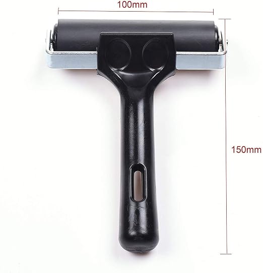 4-Inch Rubber Brayer Roller for Printmaking - Image 2