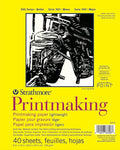 Strathmore 300 Series Printmaking Paper Pad, Glue Bound, 40 Sheets by StrathmorePaper