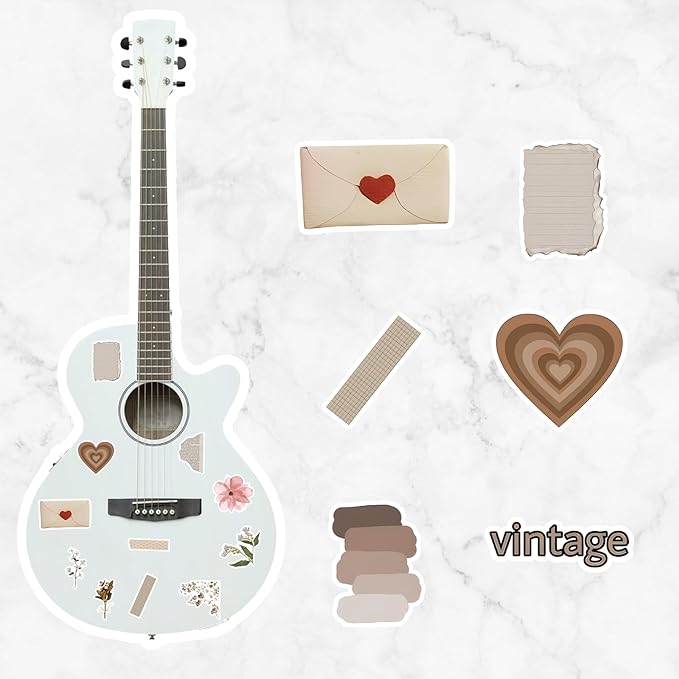 120 PCS Vintage Aesthetic Stickers - Image 5
