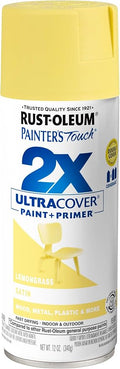Rust-Oleum Painter's Touch 2X Ultra Cover Spray Paint, Satin Lemon Grass | by Rust-Oleum