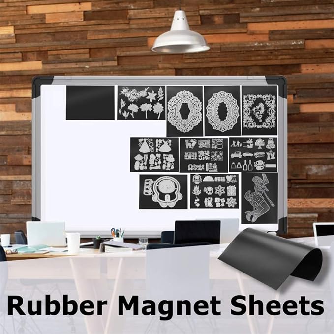 Briartw 10 Sheets Rubber Soft Magnet Sheet - Image 9
