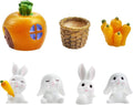 Easter Decoration Rabbit Miniature Fairy Garden Decoration Accessories by ODDIER