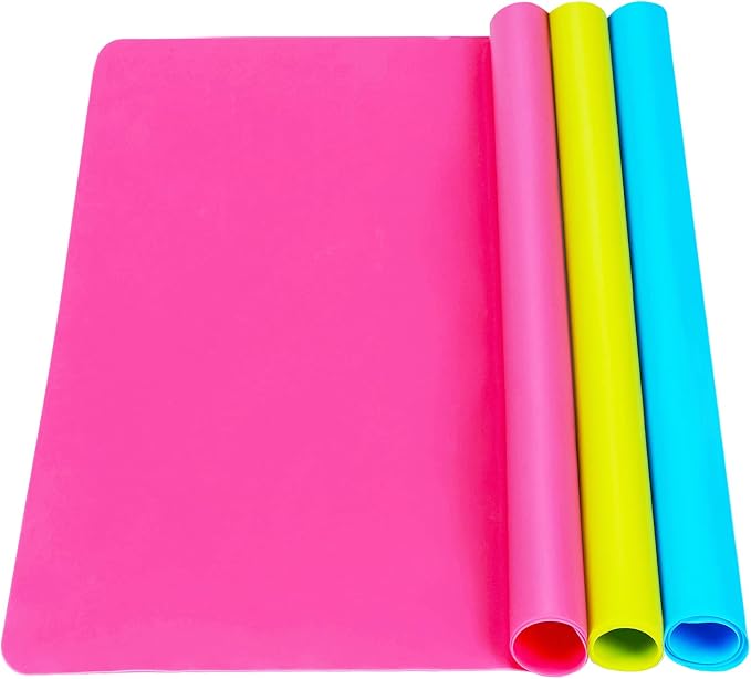 3 Pack Silicone mat Large Silicone Sheets by TDHDIKE