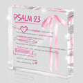 Pink Bow Room Decor, Valentines Day Decor, Inspirational Bible Verse Quotes by MUZRUYOU