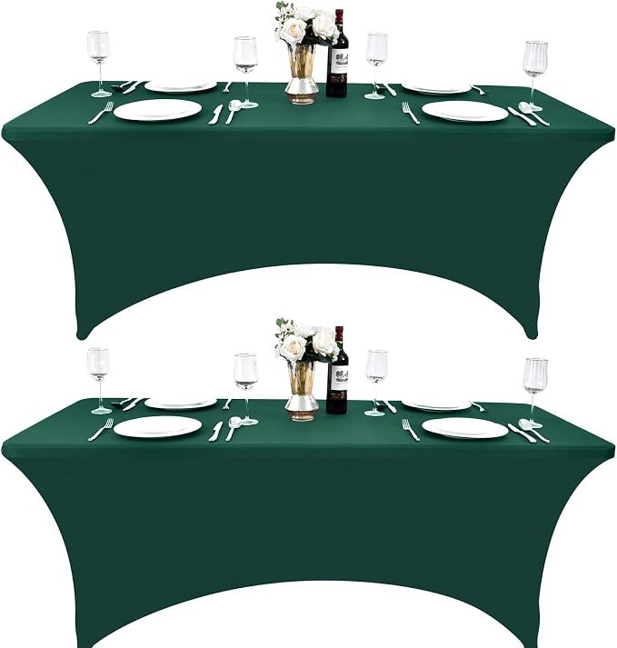 2-Pack 6ft Spandex Table Covers by Unknown