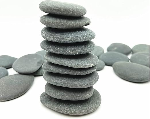 Lifetop 50 PCS Rocks Bulk for Painting, Decoration, Medium Rocks for Painting - Image 3