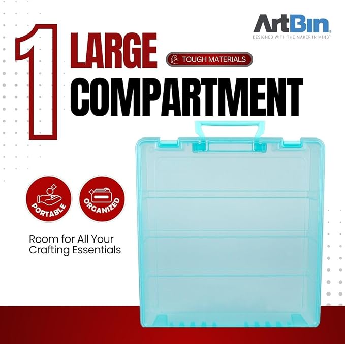 ArtBin 6955AA Super Satchel 1-Compartment Box, Art & Craft Organizer, - Image 4