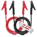 14 Gauge 2pcs/10Ft Alligator Clips Electrical with Wires UL3135, Heavy Duty Silicone Test Leads Set Jumper Wires Kit for Testing - EDGELEC