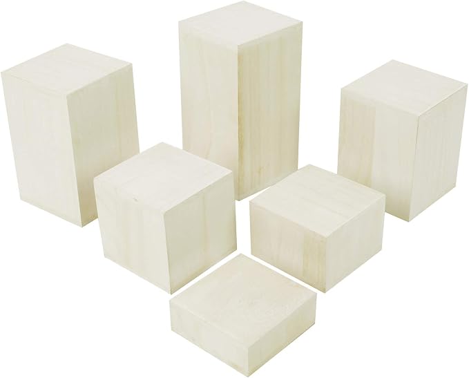 Mooca Wooden 6 Pcs Square Risers - Image 6