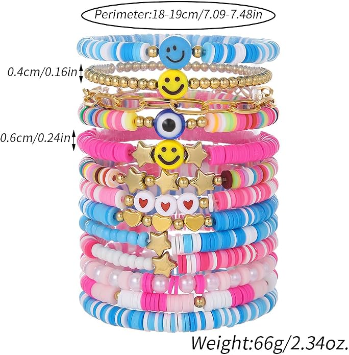 Friendship Bracelets Boho Stackable Bracelets - Image 7